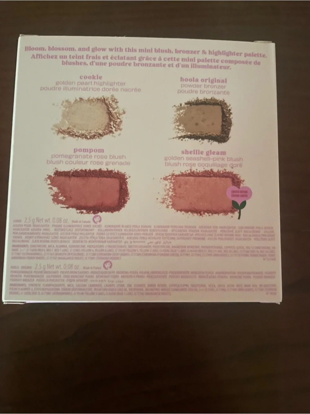 Benefit Cheek Buds Floral Blush Palette - Pink & Green